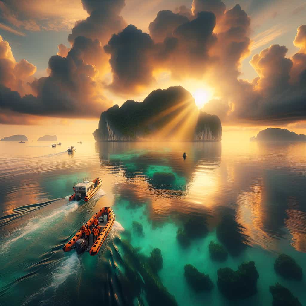 Guiding Lost Souls Home from Komodo Waters