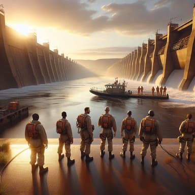 Calm Waters: Dam Rescue Success Ripple