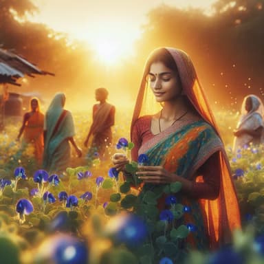 Empowering Butterfly Pea Flower Farmers