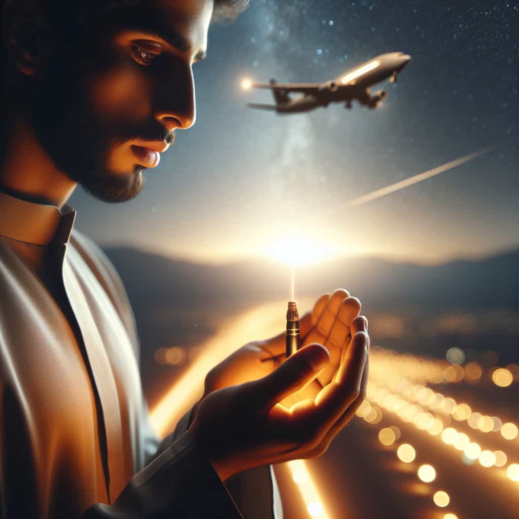 Calming Impulses Behind Laser Strikes