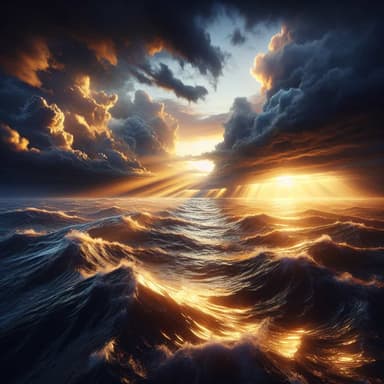 Courage for Those Fighting to Survive at Sea