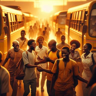 Hearts Open in Lagos: Valentine's Joy