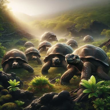 Floreana Tortoises: Thriving in Their Home